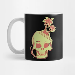 Tropical Skull Mug